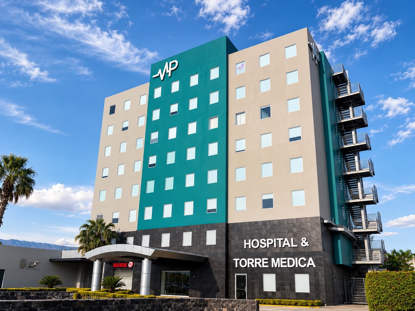 Fachada de VP Médica Hospital & Torre Médica en Tuxtla Gutiérrez